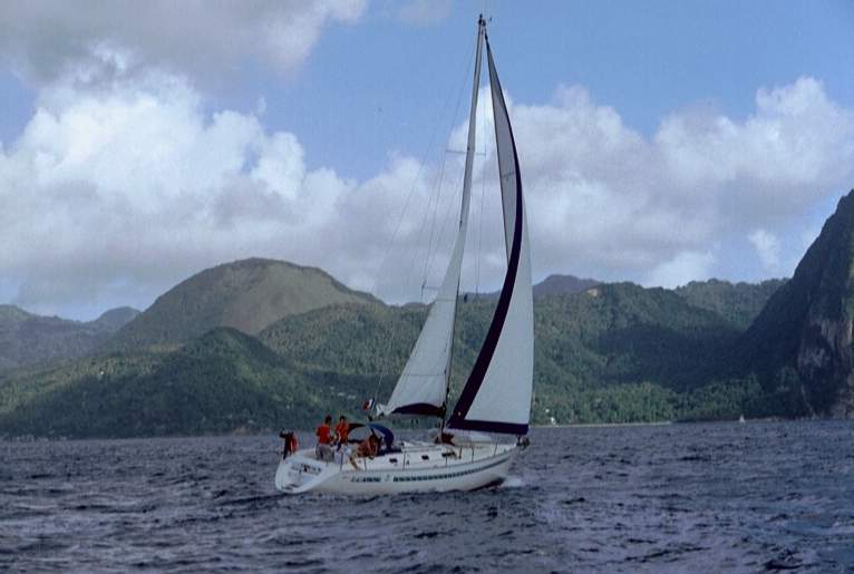 Manöver vor St. Lucia